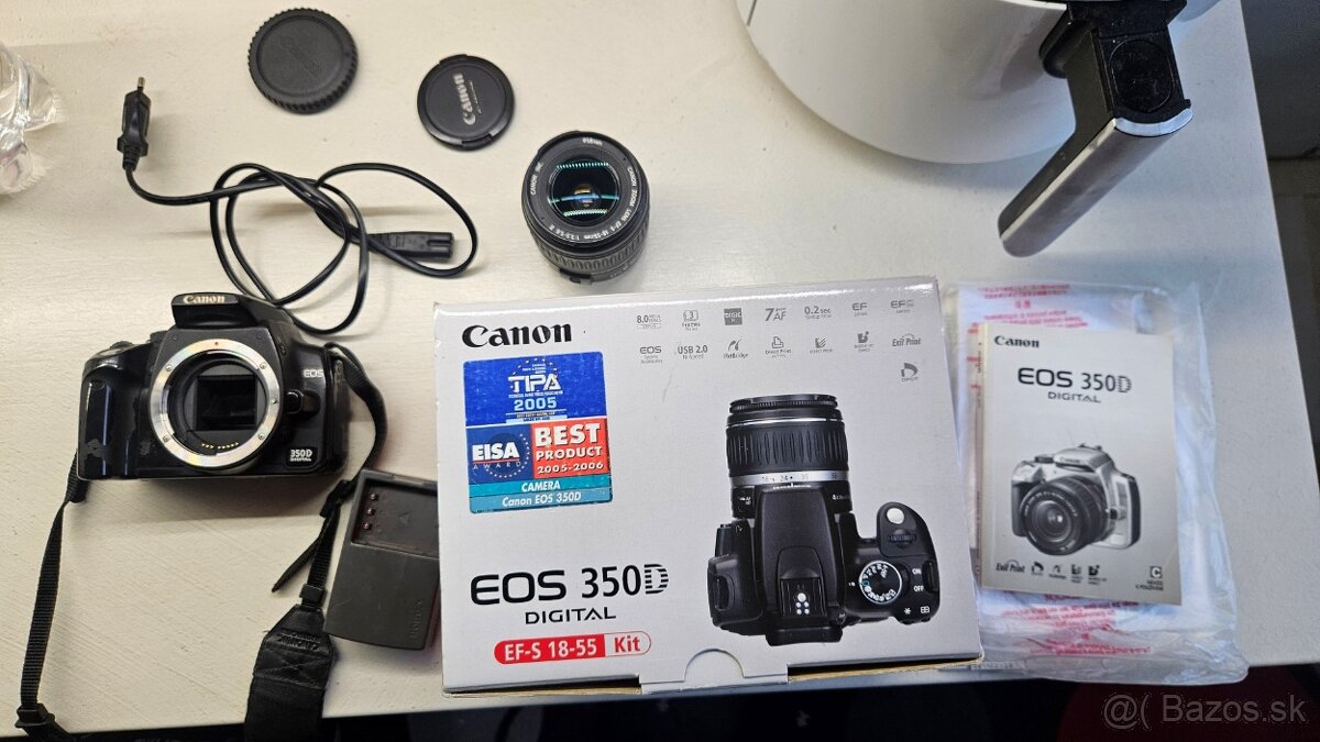 Canon EOS 350D + objektív 18-55