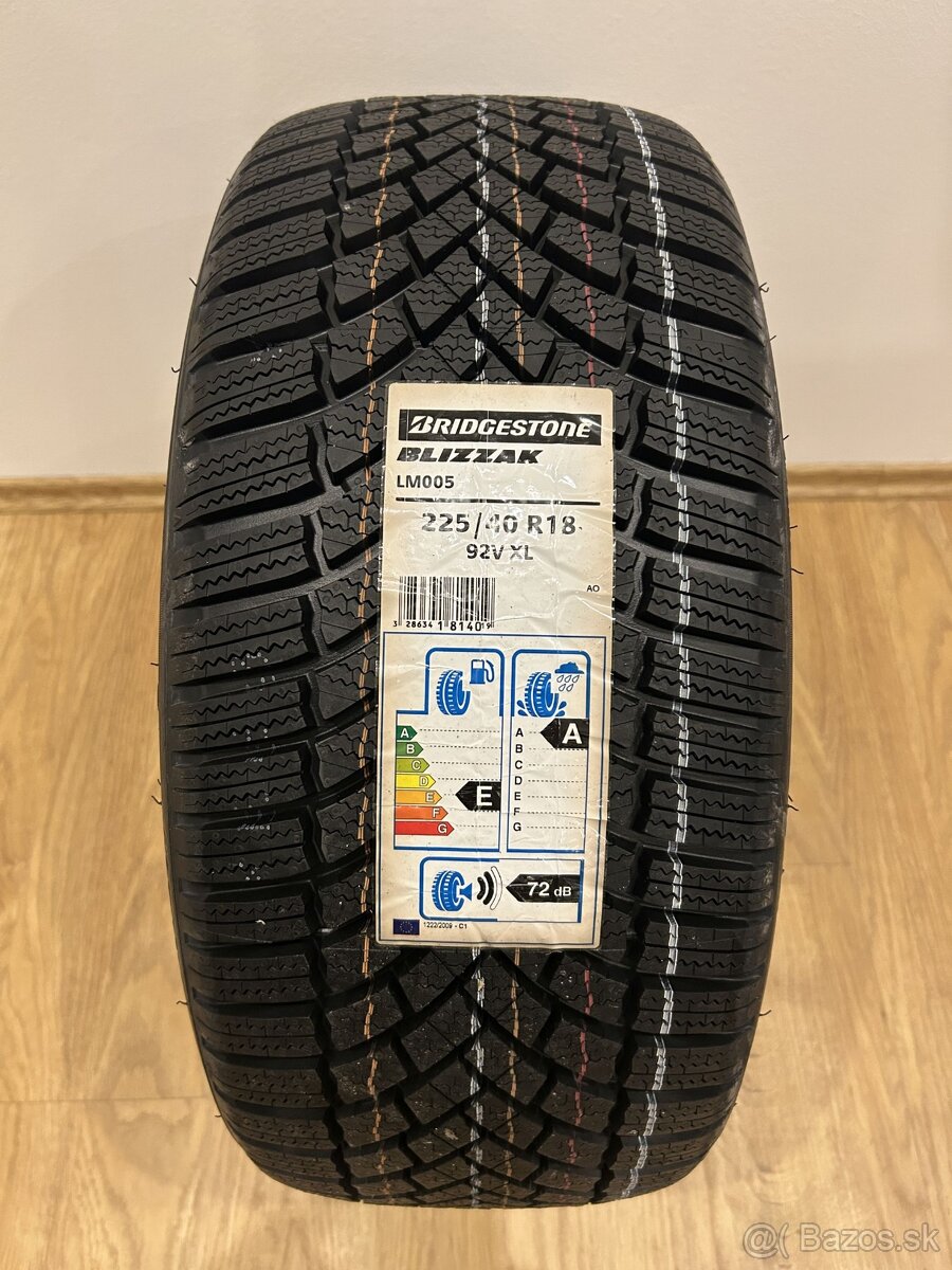 225/40 R18 92V XL zimná Bridgestone Blizzak LM005 - NOVÁ