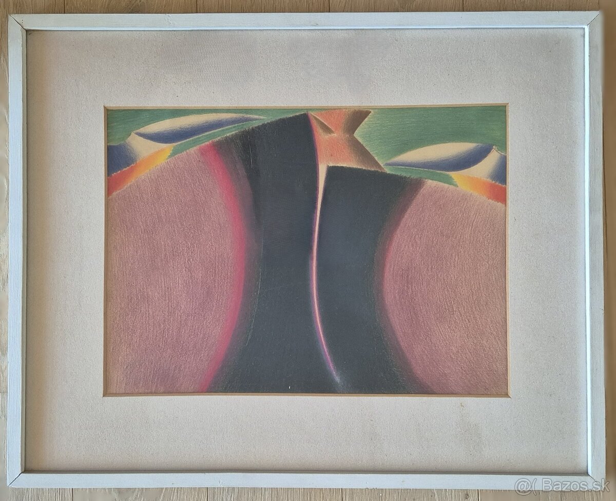 Milan Laluha - pastel (1971)