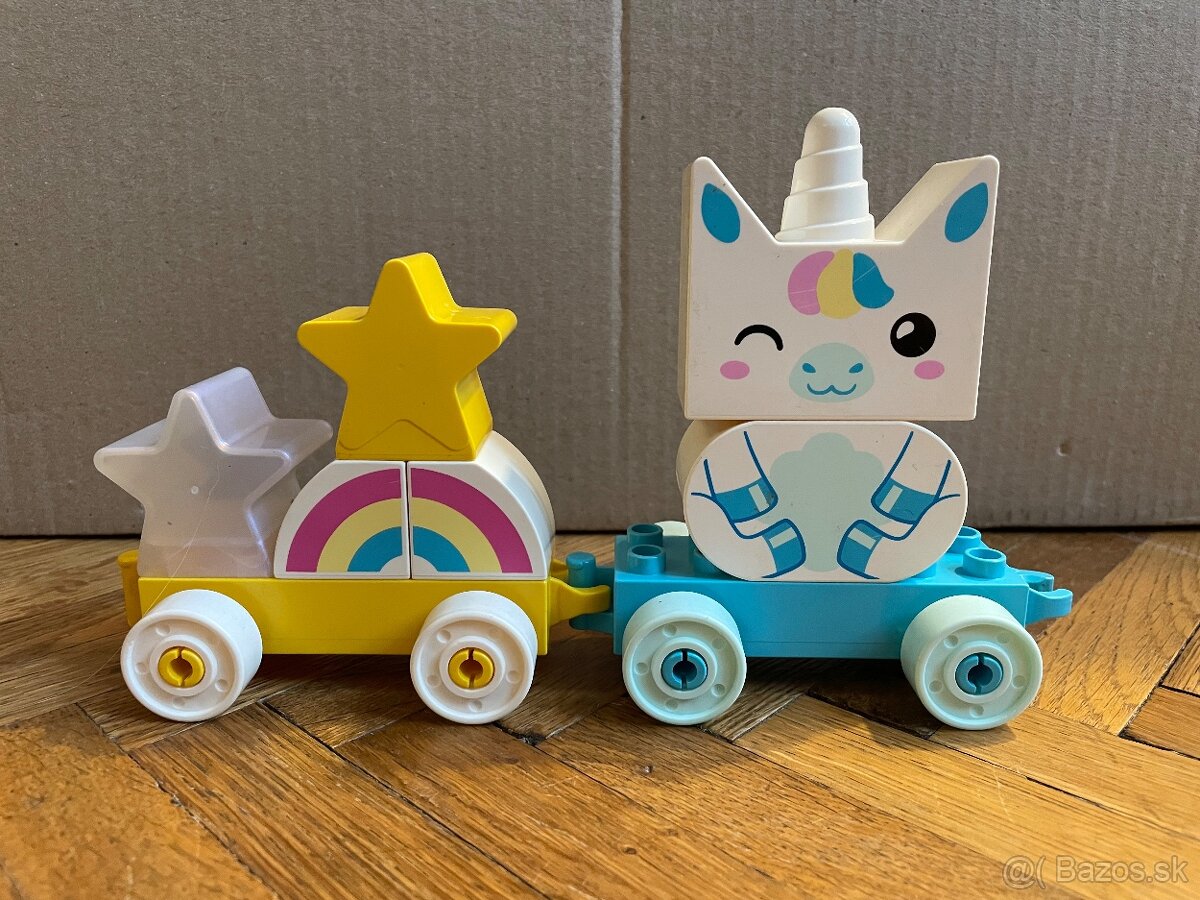 Lego duplo, mini farma, jednorožec