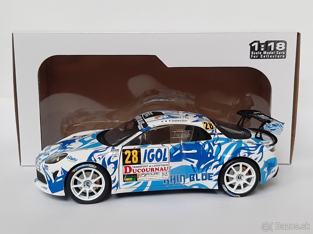 1:18 - Renault Alpine A110 Rally#28/Delecour - Solido - 1:18