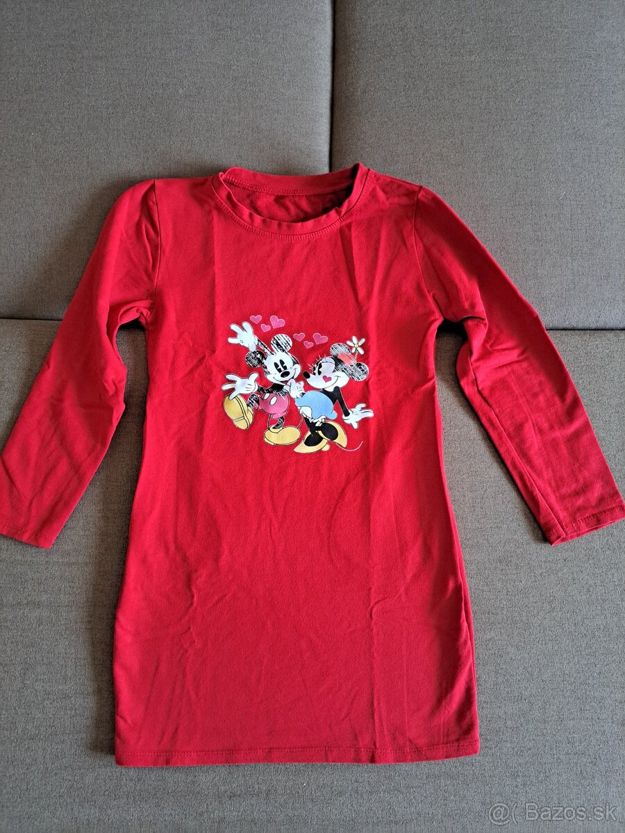 Šaty Mickey a Minnie