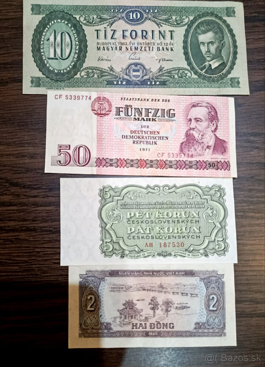 Rôzne bankovky