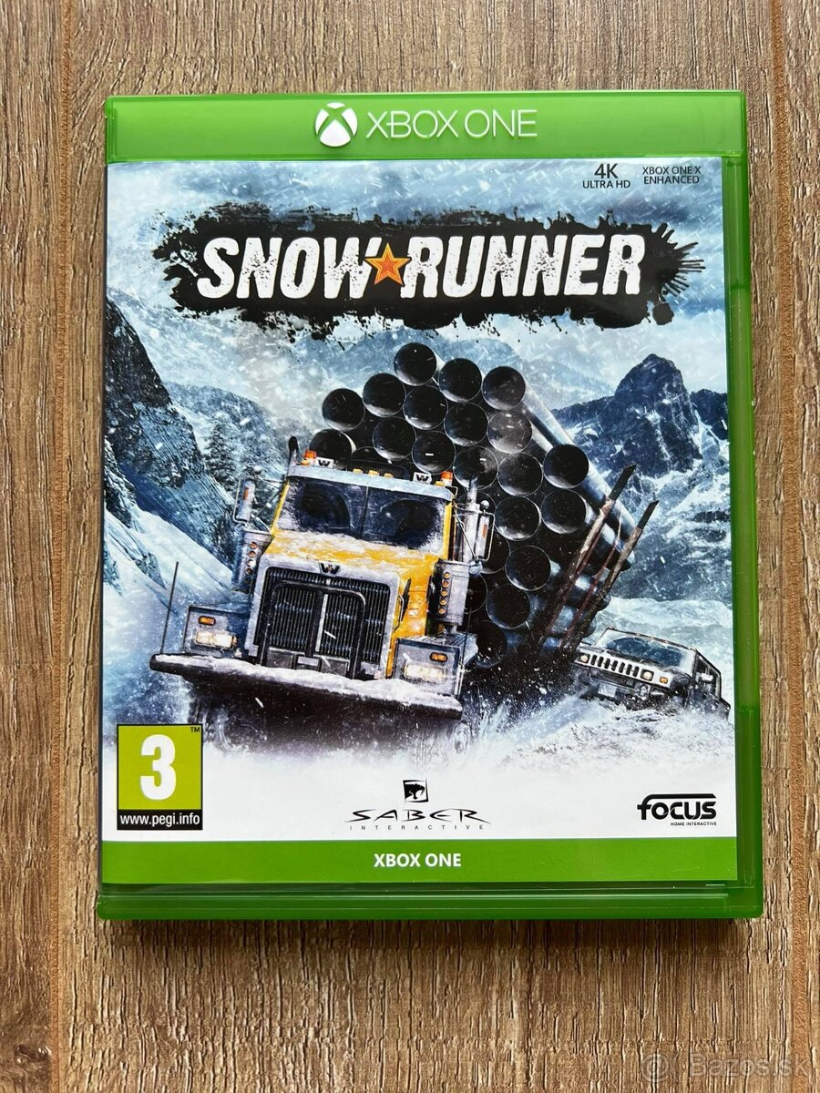 SnowRunner na Xbox ONE a Xbox SX