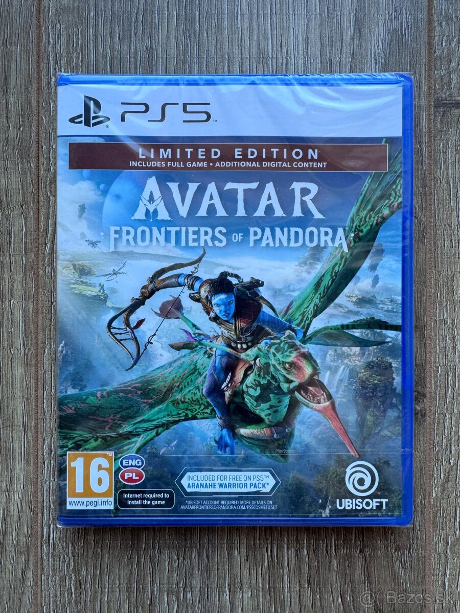 ZABALENA Avatar Frontiers of Pandora Limited Edition na PS5
