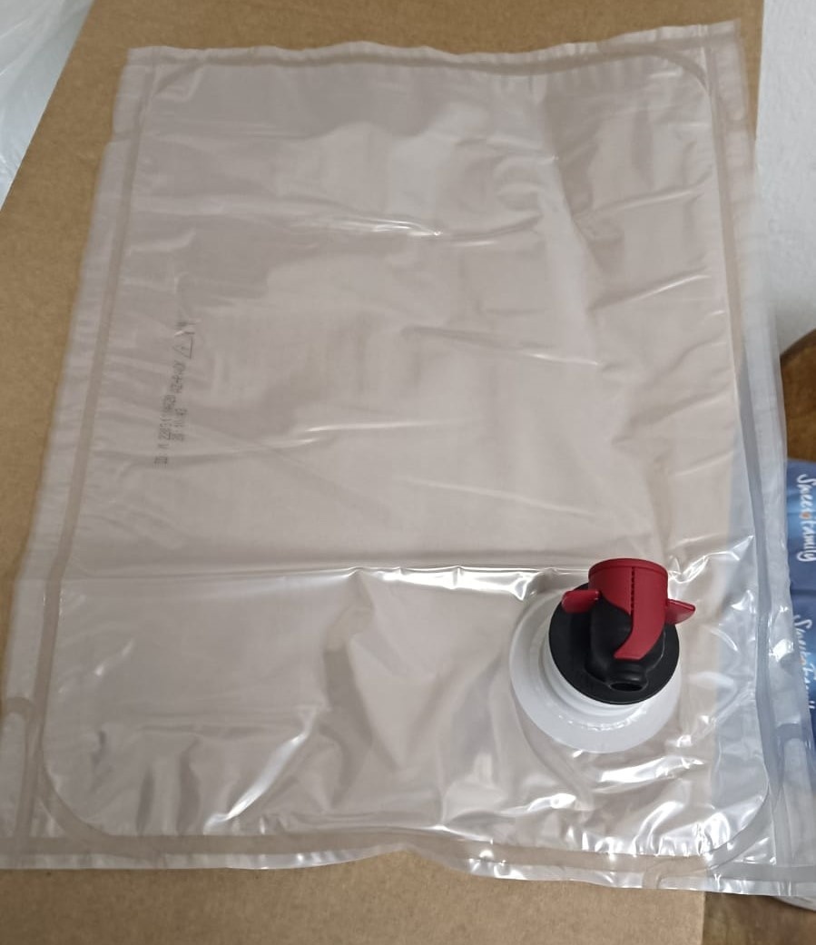 Vrecko do Bag In Box, 3l, rohová výpusť