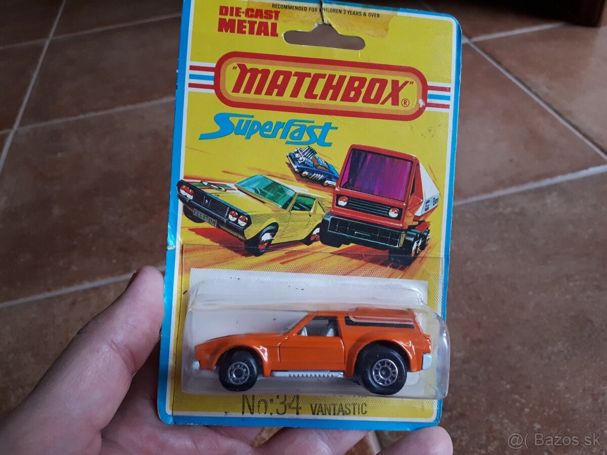 Stara hracka - Matchbox : VANTASTIC z roku 1975