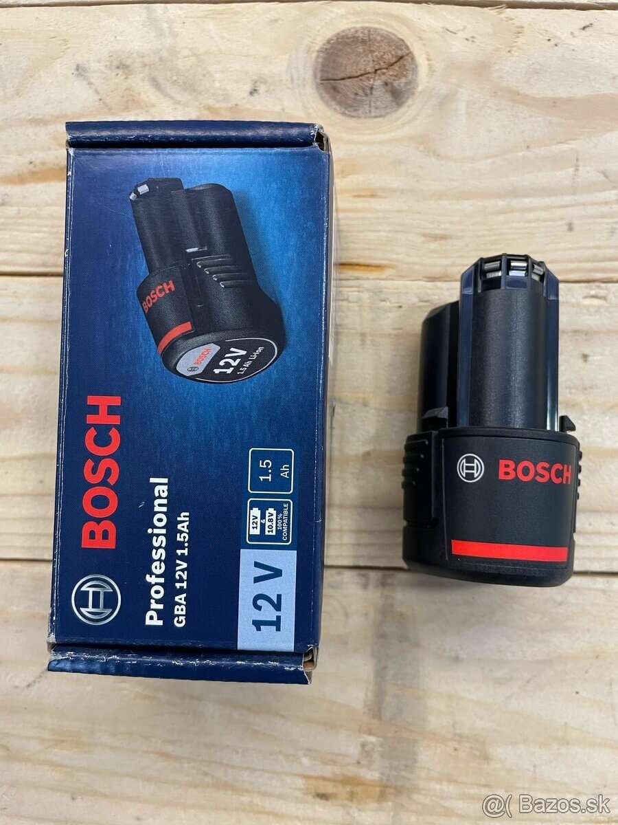 Akumulátor Bosch GBA 12V 1.5Ah