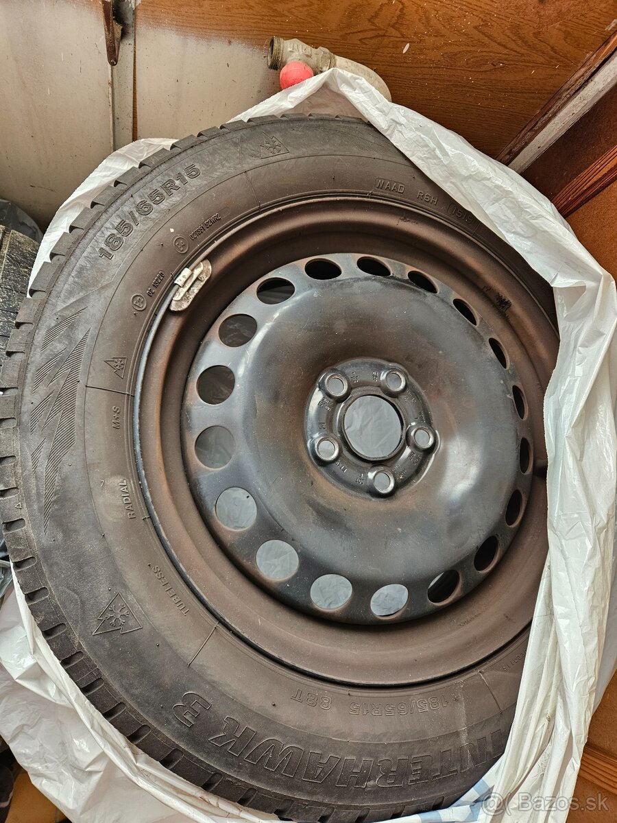 Zimné pneumatiky s diskami 185/65/R15