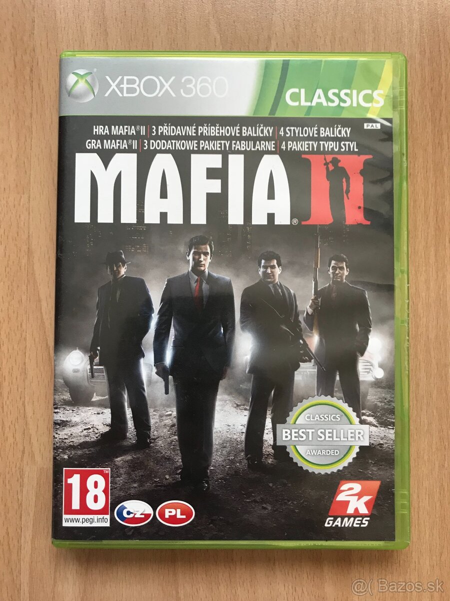Mafia 2 na Xbox 360 a Xbox ONE / SX
