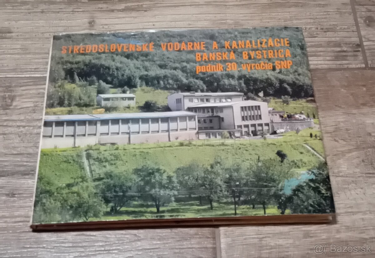 Predám knihu stredoslovenské vodárne a kanalizácie BB