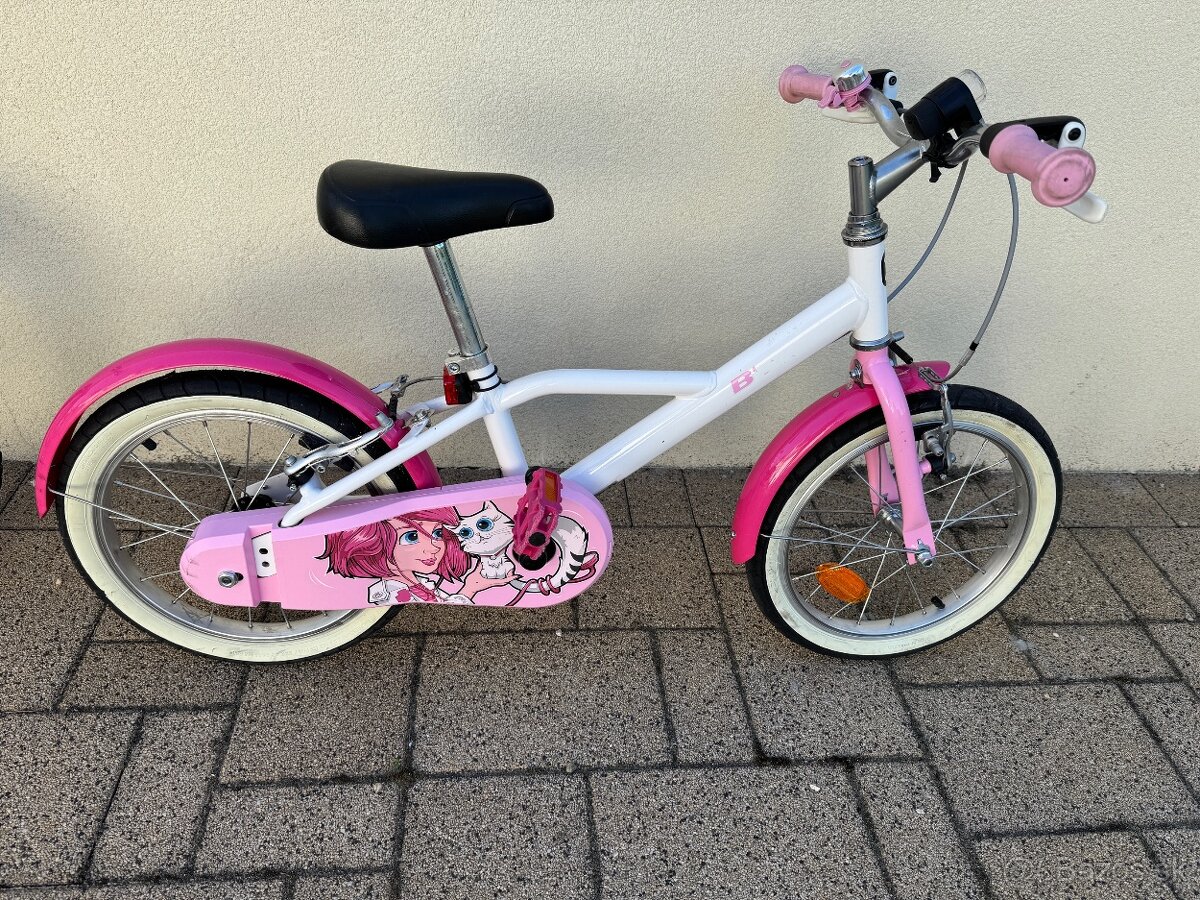 Dievčenský bicykel BTWIN 16 palcový, Sv. Jur