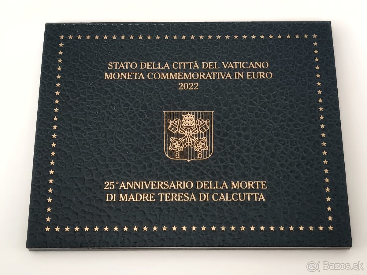 Vatikán 2022 Matka Tereza 2€ , euro