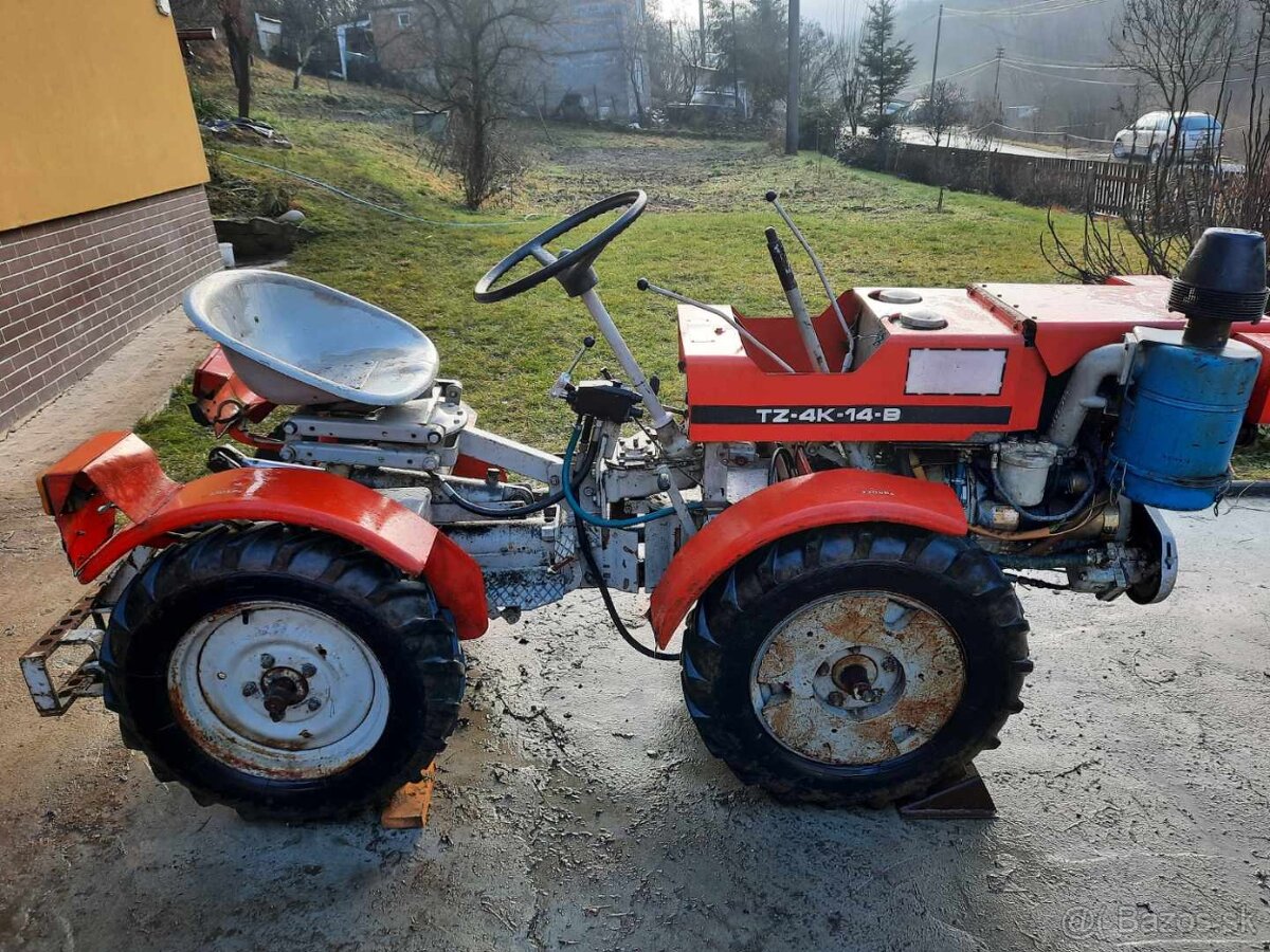Malotraktor mt8 132.2 tz 4k tk 14