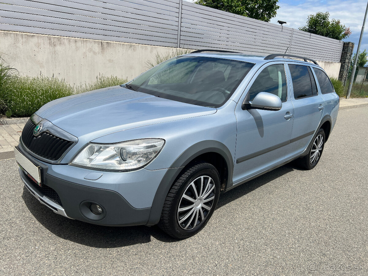 ŠKODA OCTAVIA 2 SCOUT 4x4 1.8TSI 118KW FACELIFT M2011 TAŽNÉ