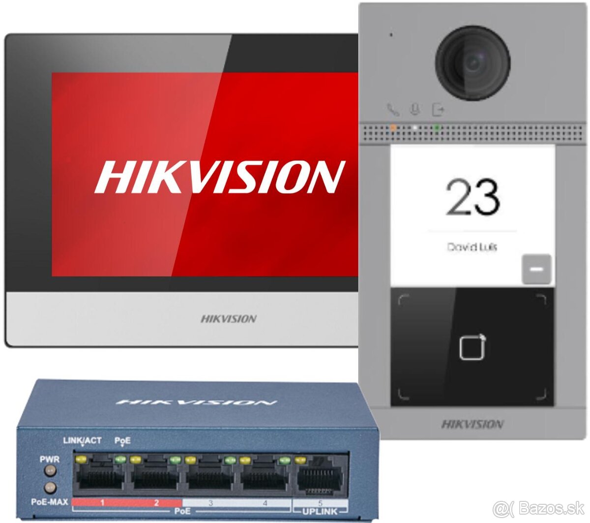 Videovrátnik Hikvision DS-KIS604-S(C)