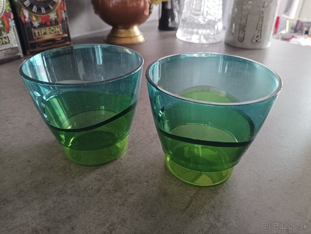 - TUPPERWARE - Elegancia poháre - 7 €/ kus