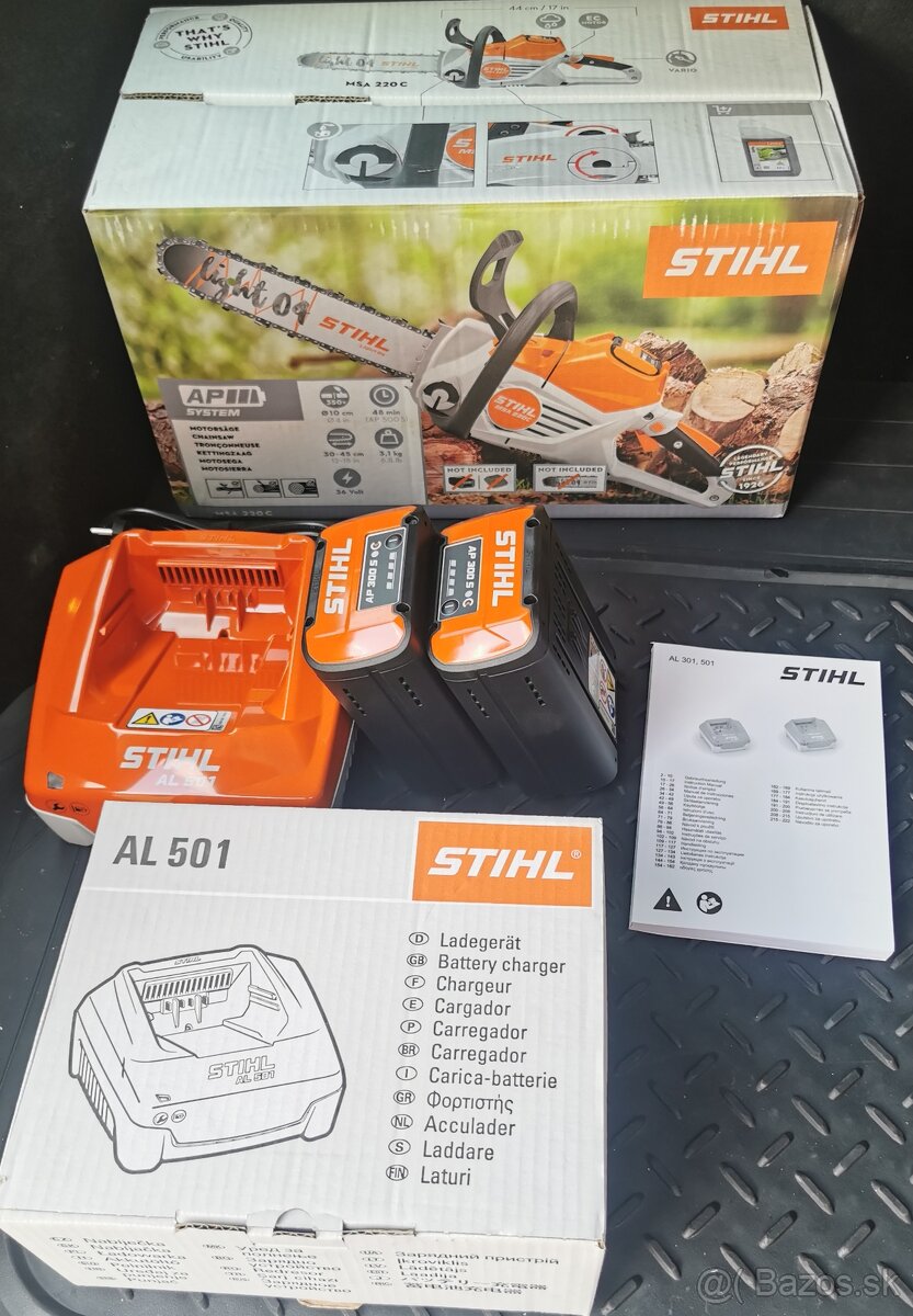 Stihl msa 220 aku pila rok 2025