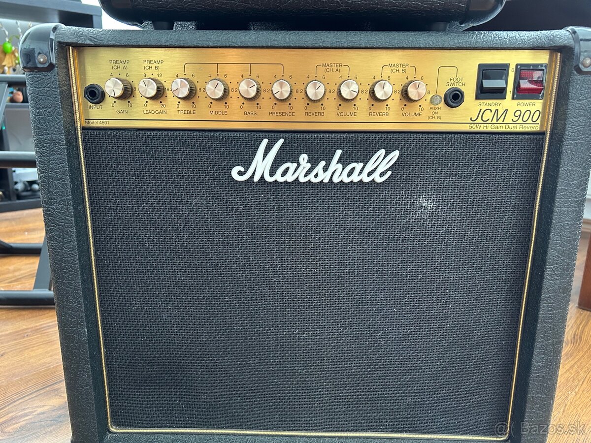 Predám lampové kombo Marshall JCM900 50W