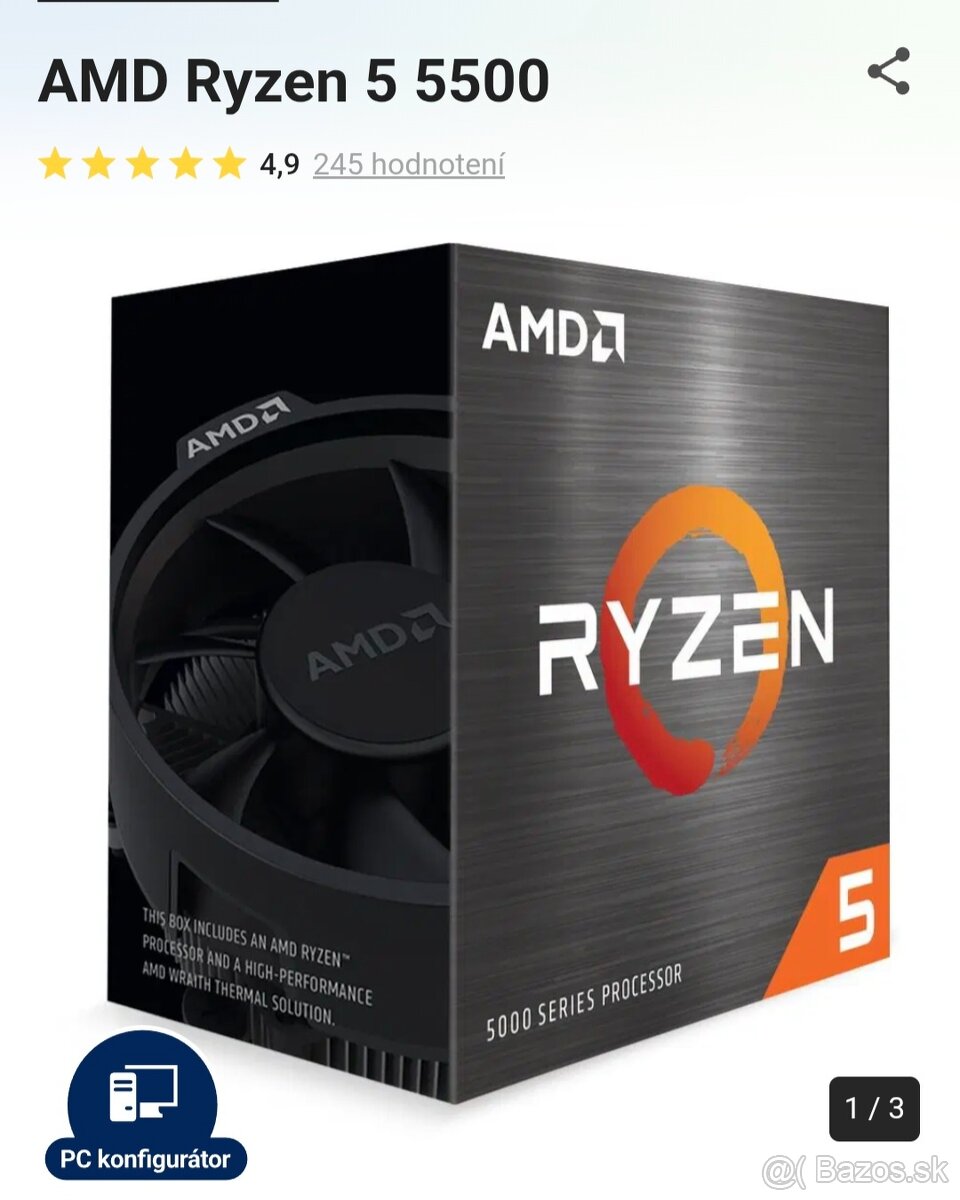 Amd Ryzer 5 5500