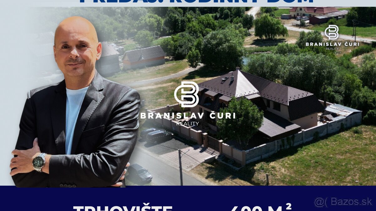Predaj, komplet zrekonštruovaná rodinná vila, Trhovište, okr