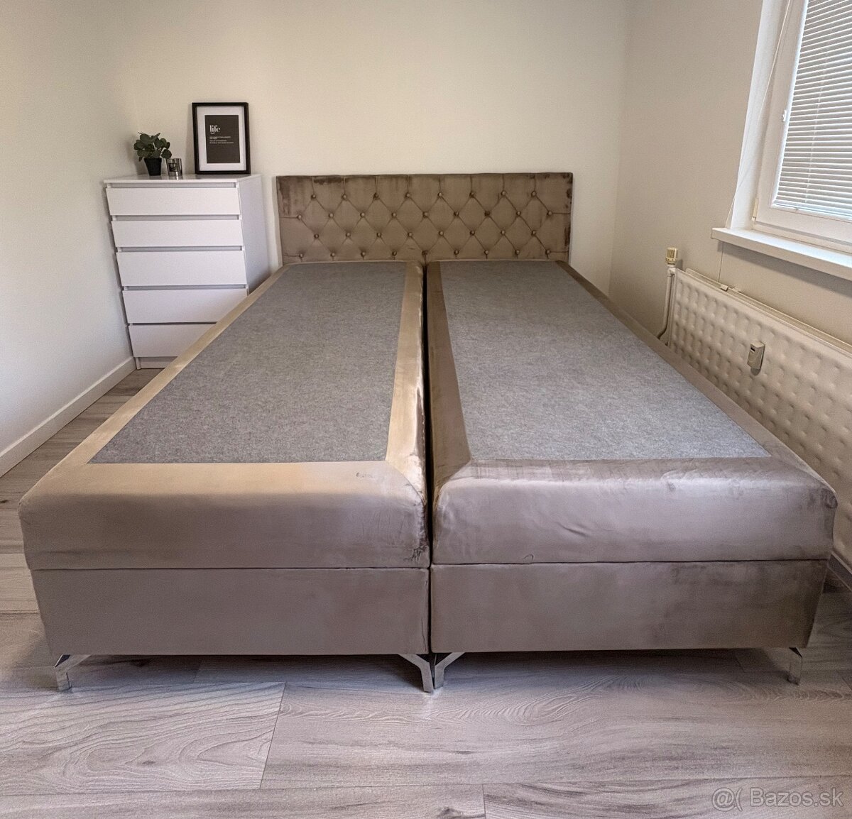 Manželská posteľ boxspring