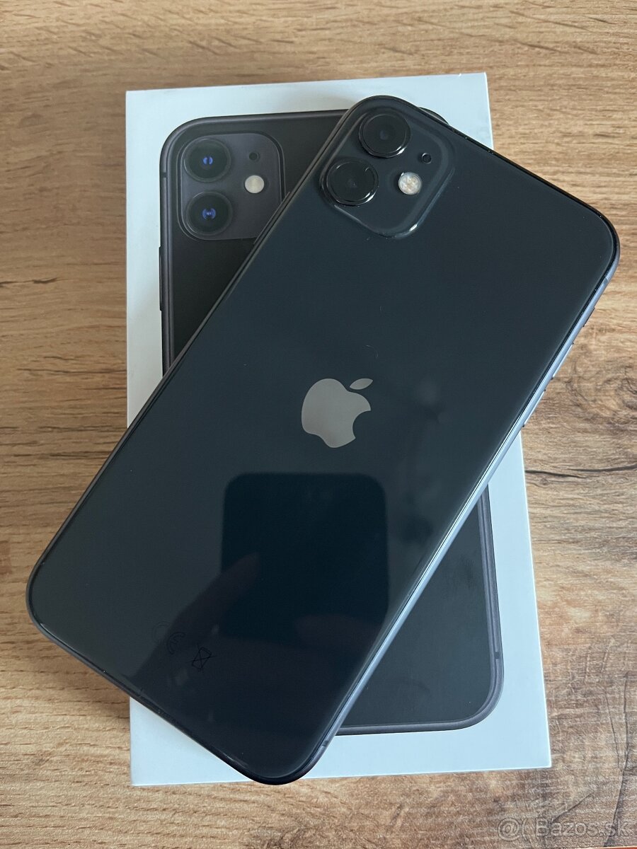 iPhone 11, Čierny, 128 GB