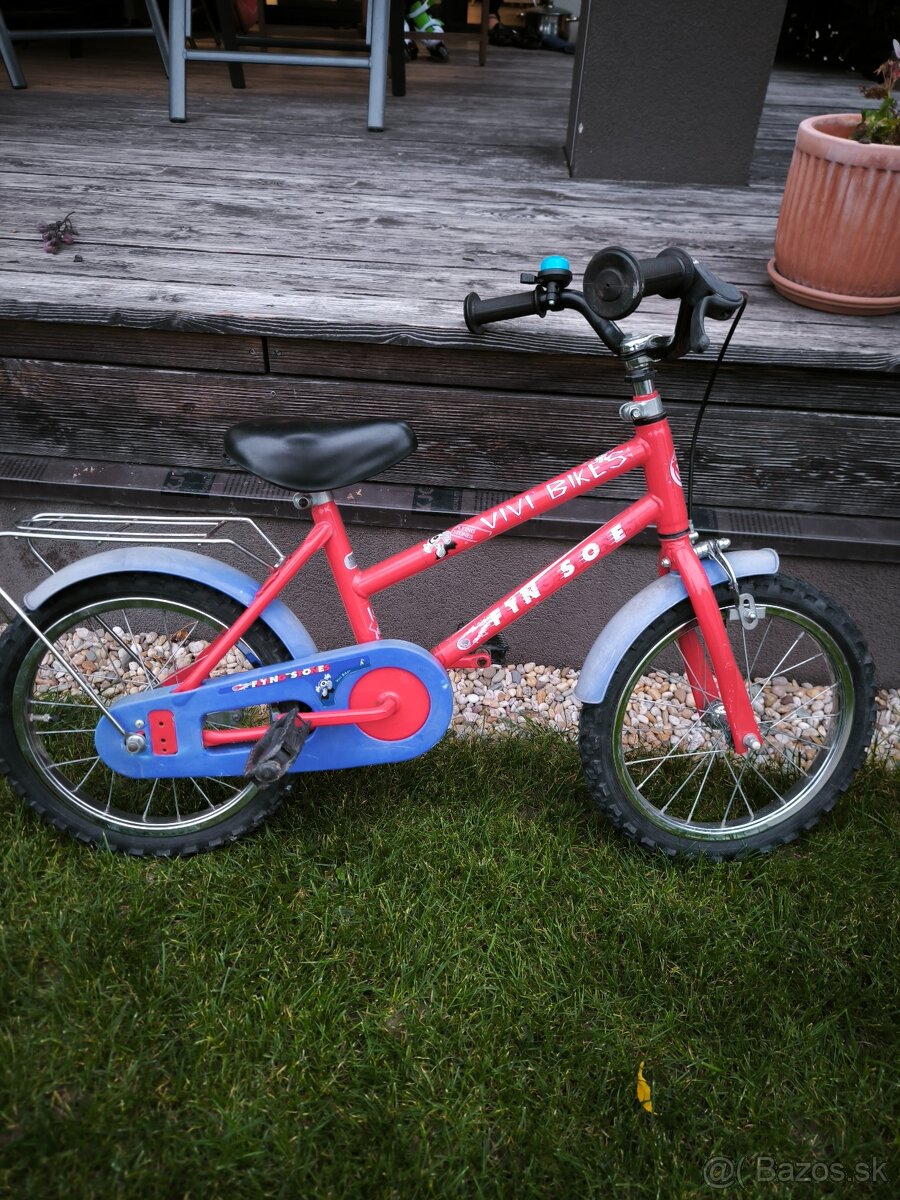 Detsky bicykel 14 velkost kolies 14"