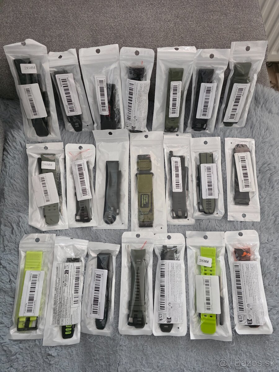 Predám náramky na Garmin hodinky 22 aj 26mm