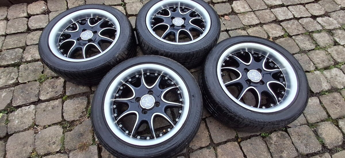 Keskin 4x100 R15 + Bridgestone 195/50R15