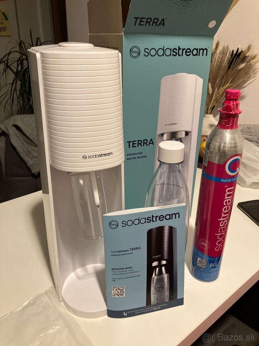 Predám Sodastream bielej farby, nový nepoužity