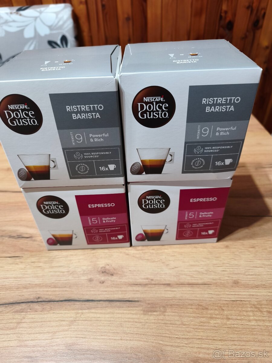 Predám kapsule na dolce Gusto