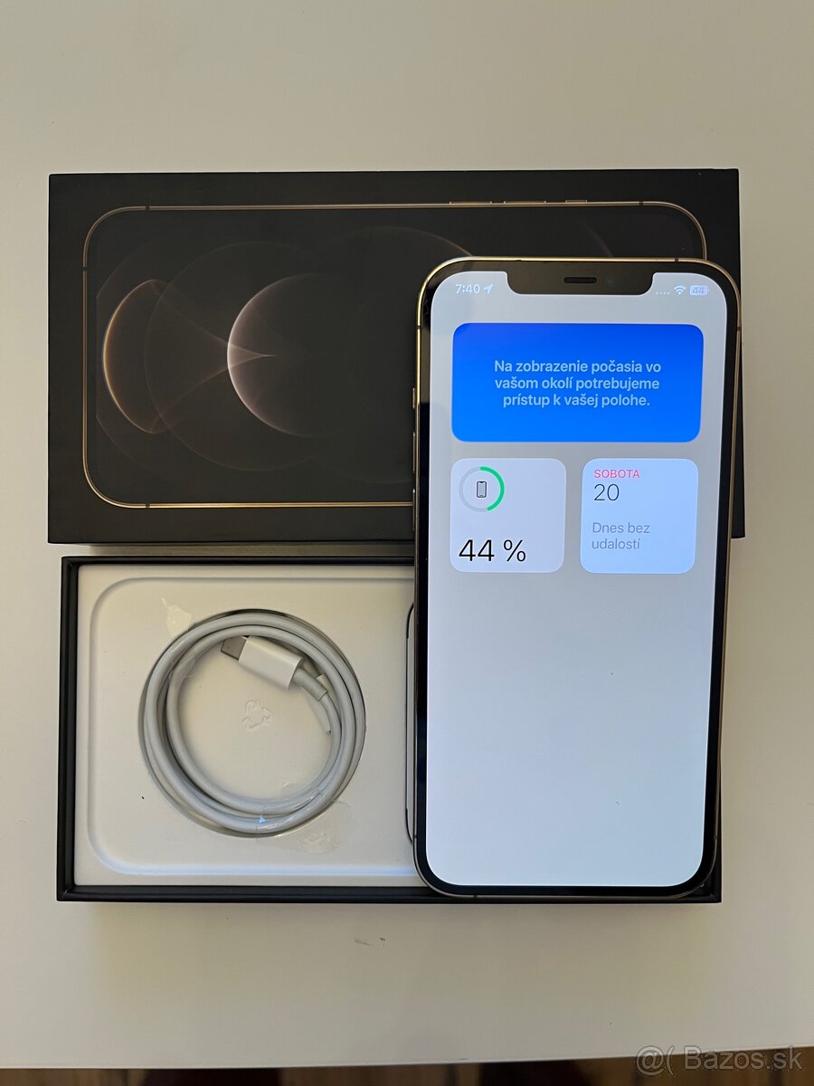 Predám iPhone 12Pro Max GOLD 128GB