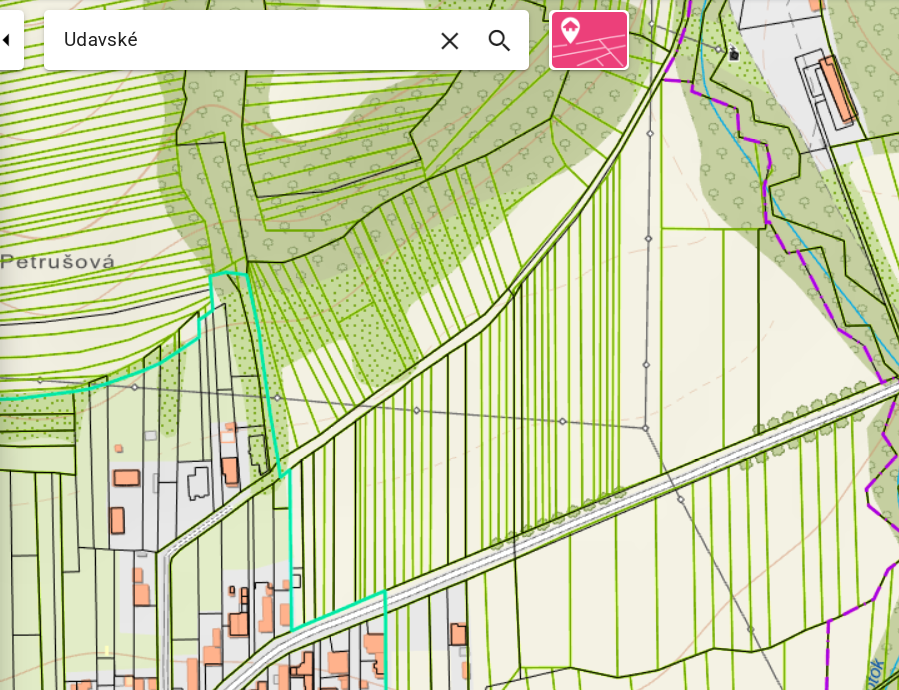 Pozemok Udavské