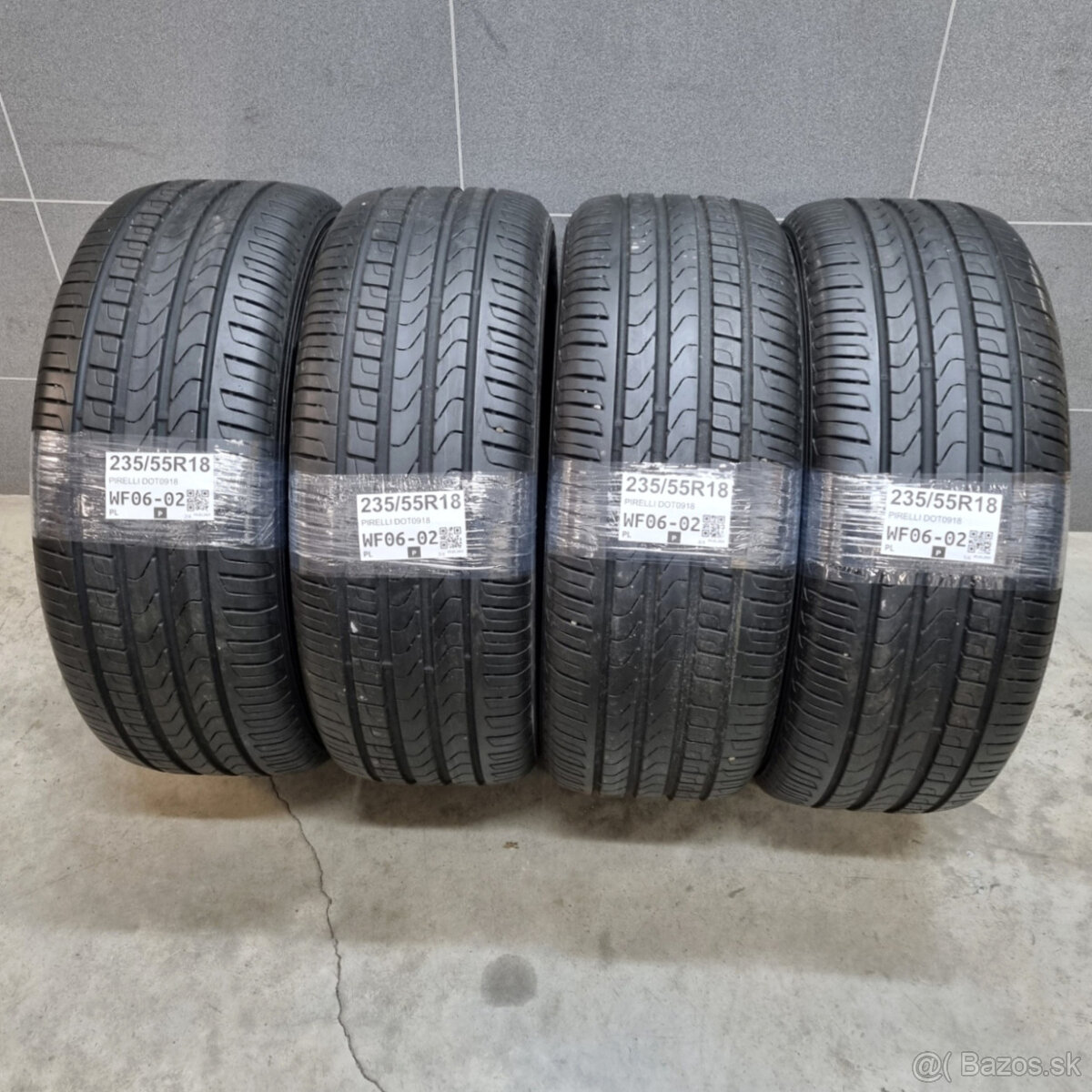 Letné pneumatiky 235/55 R18 PIRELLI