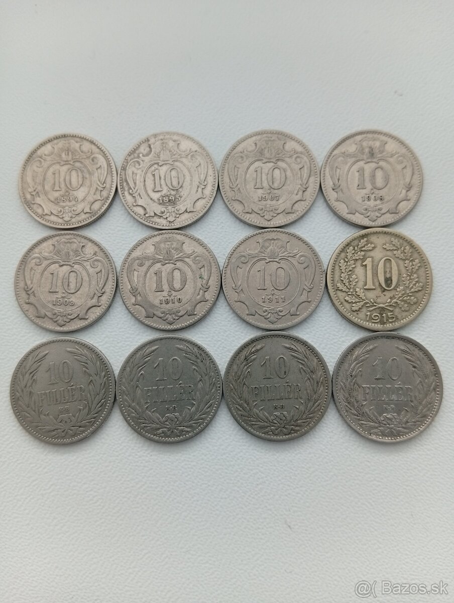 Mince R.U. 10 helere a 10 filere