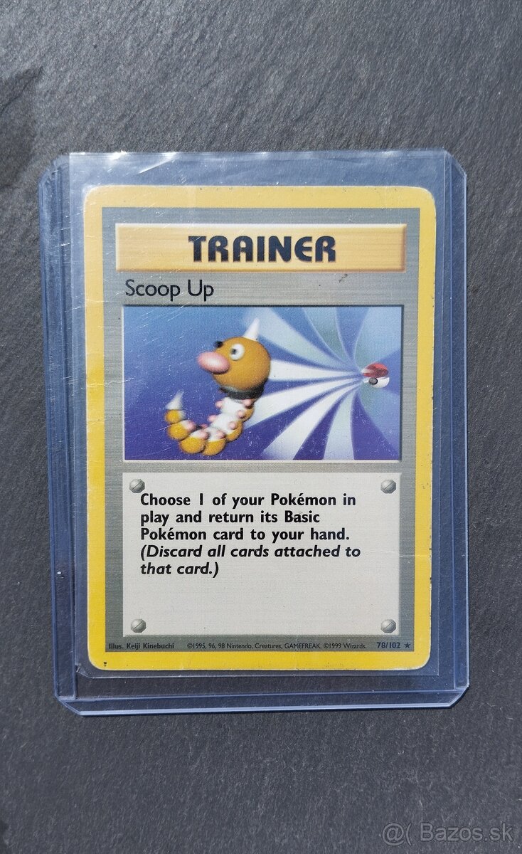 Pokémon Scoop Up (Base Set 78/102, 1995)