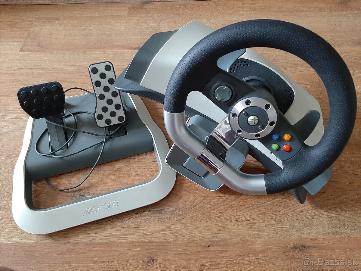 Xbox 360 original volant s pedalmi