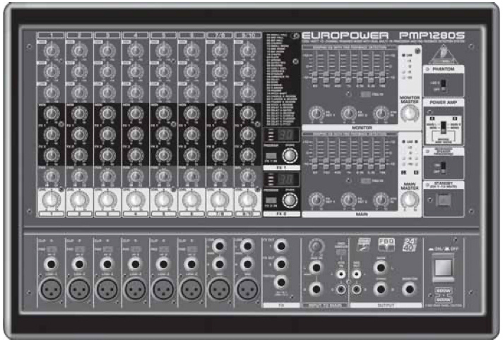 Behringer 1280s / mix