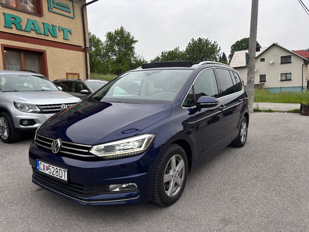 Volkswagen Touran 7miest 2.0tdi 110kw Webasto Pano Navi