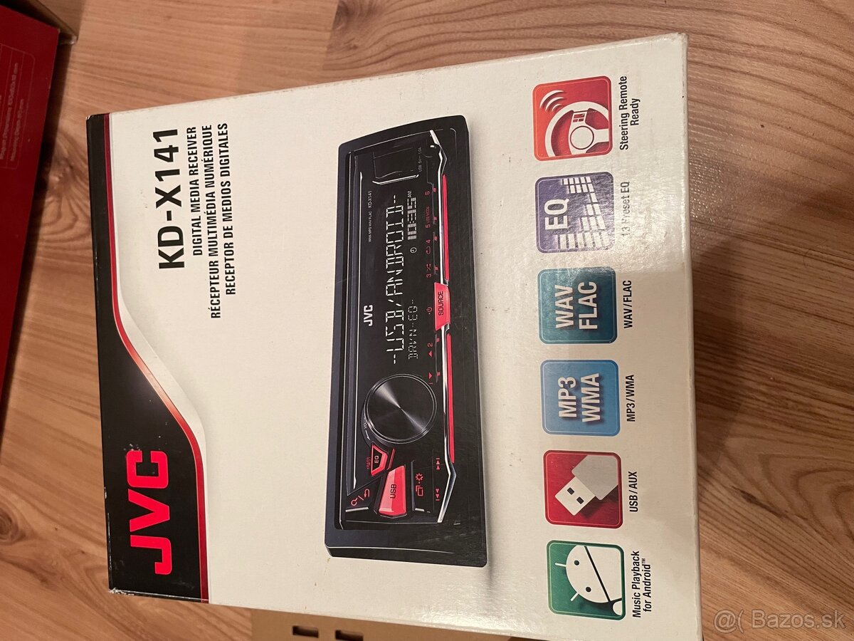 Autorádií JVC