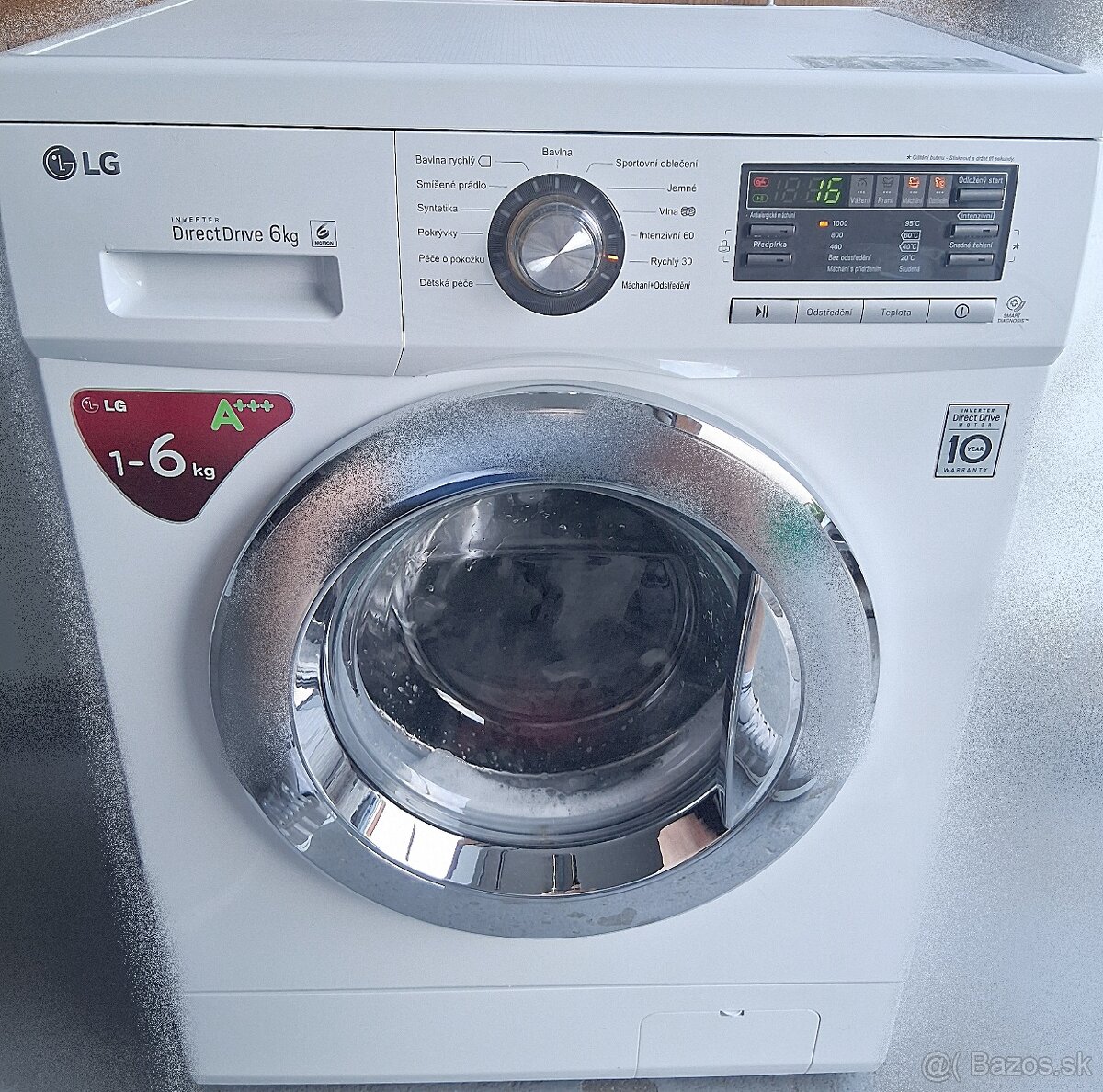 Pračka LG 1-6Kg slim- -úzka Trieda A+++