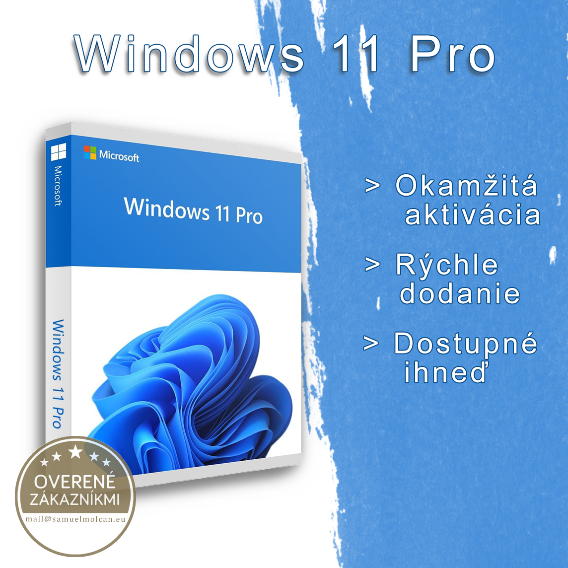 [✔️] WINDOWS 11 PRO/HOME >Doživotný< |RETAIL|