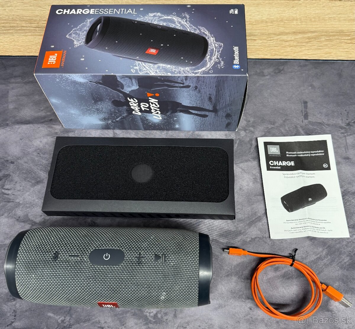 Prenosný vodotesný reproduktor JBL Charge Essential
