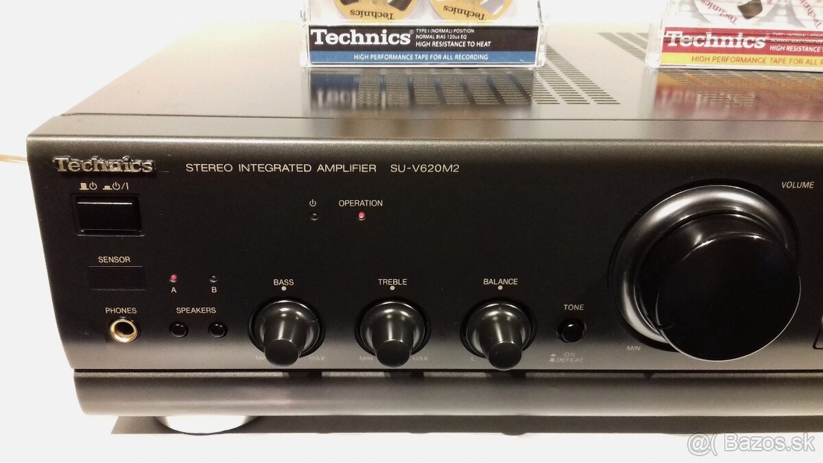 190W zosilnovac TECHNICS SU-V620 Mark 2, vyroba JAPAN, AZ31