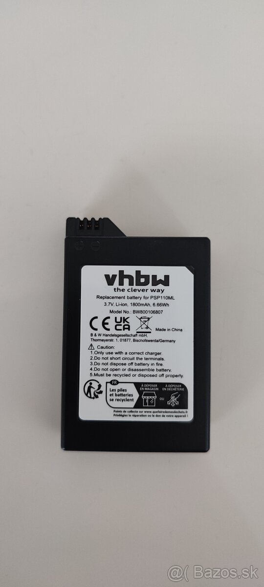 Baterka  pre Sony psp 1000