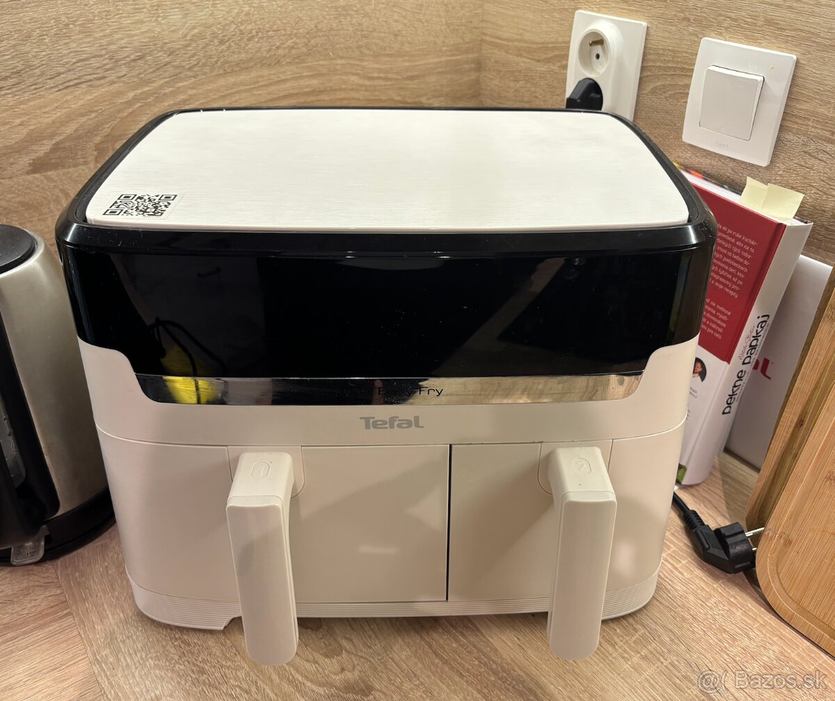 TEPLOVZDUŠNA FRITEZA Tefal Dual Easy Fry Essential White