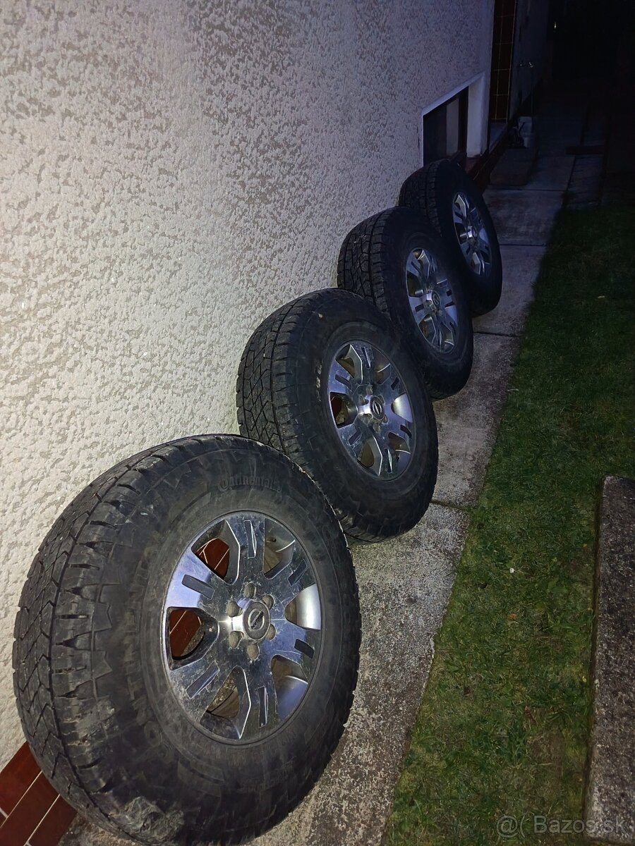 Kolesá Navara Pathfinder