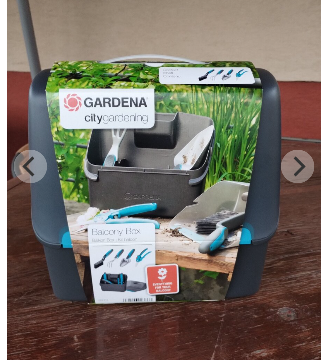 Gardéna-balkónový set