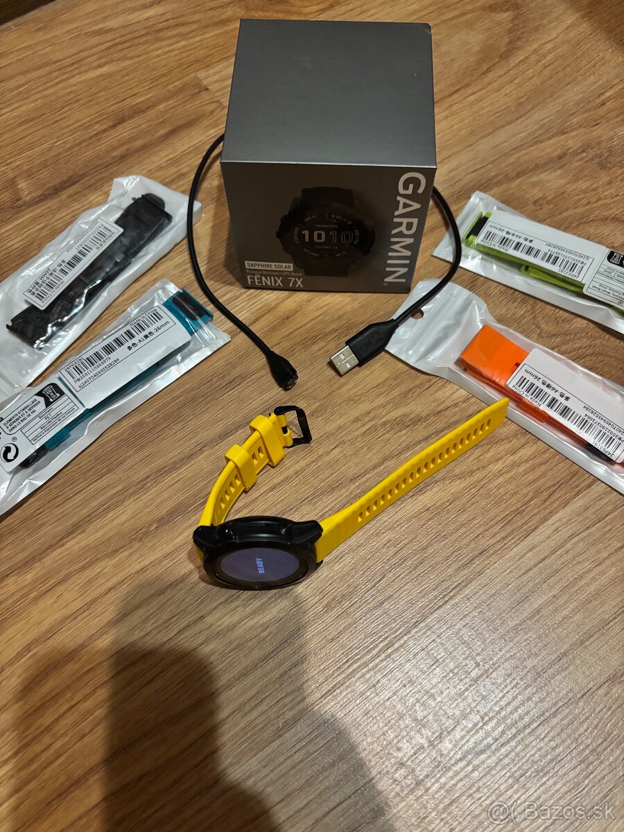 Garmin fenix 7x solar sapphire